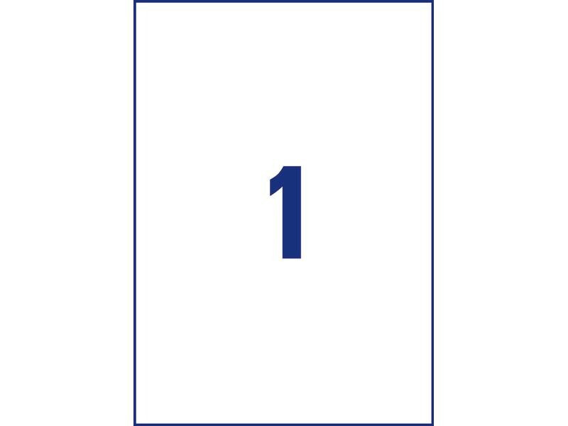 Avery Zweckform Universal-Etiketten 210 x 297 mm, 10 Blatt
