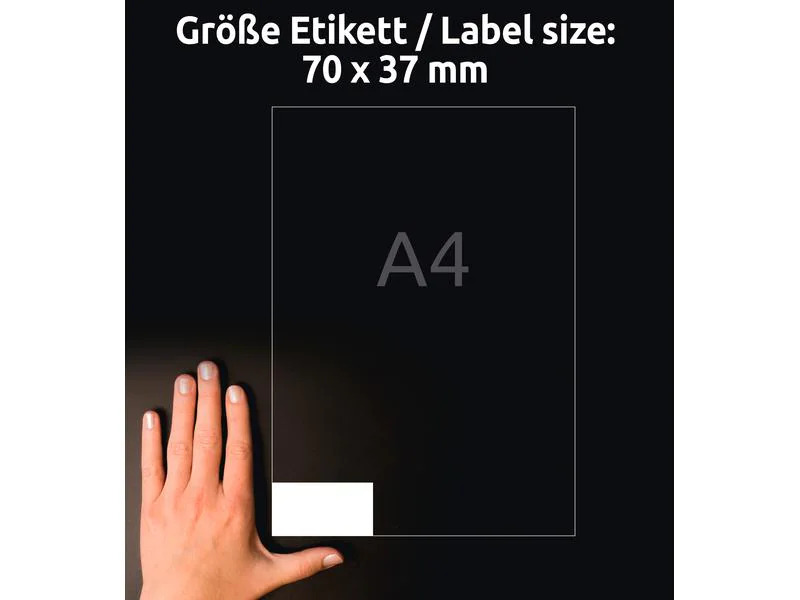 Avery Zweckform Universal-Etiketten 6173 70 x 37 mm