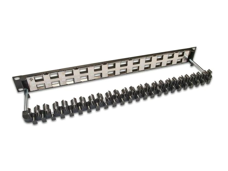 Wirewin Patchpanel 24 Port, Keystone, 1HE 19 Rack