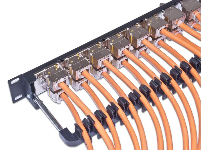 Wirewin Patchpanel 24 Port, Keystone, 1HE 19 Rack