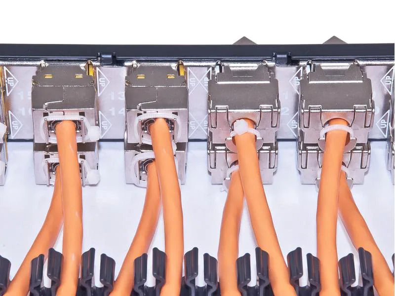 Wirewin Patchpanel 24 Port, Keystone, 1HE 19 Rack
