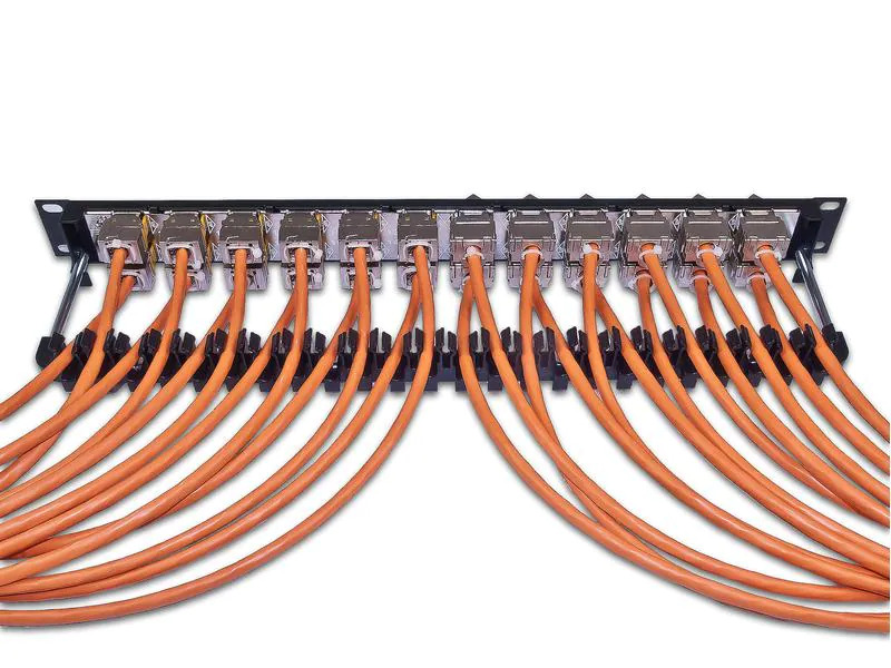 Wirewin Patchpanel 24 Port, Keystone, 1HE 19 Rack