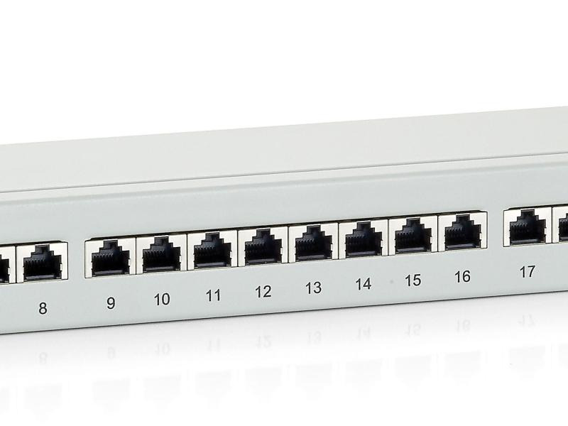 equip Patchpanel 24 Port, LSA, 1HE 19 Rack