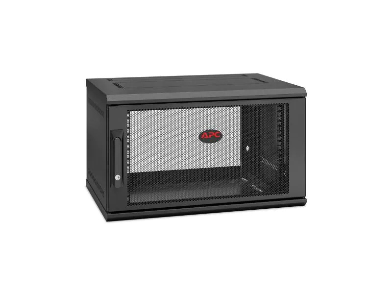 APC Wandschrank AR106SH4 19 / 6HE / Schwarz