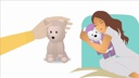 Warmies Wärme-Stofftier MINIS Baby-Pinguin Lavendel-Füllung