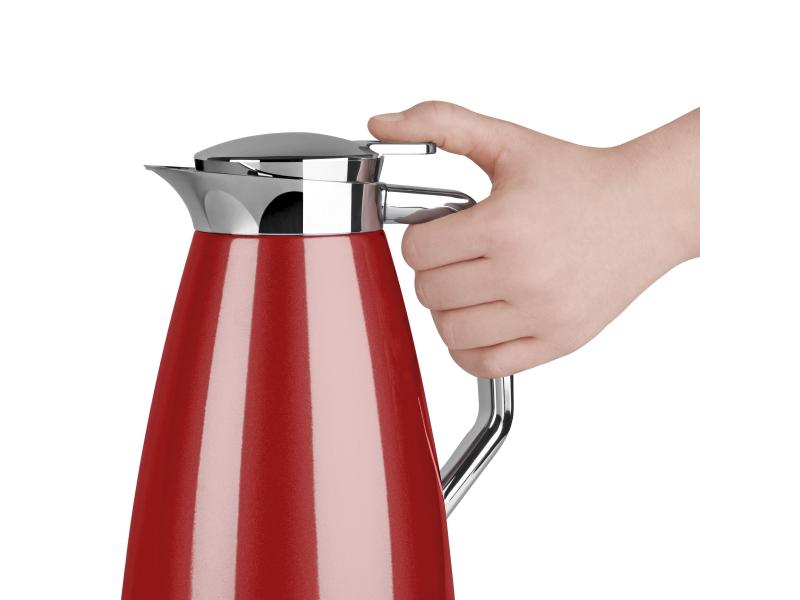 Emsa Thermoskanne PLAZA 1000 ml, Rot