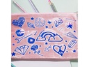 Cricut Aufbügelfolie Smart Holo 33 x 273 cm, 1 Stück, Transblue