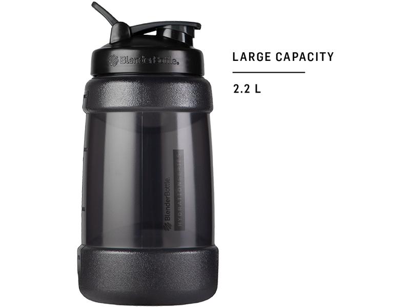 Blender Bottle Trinkflasche Hydration Koda 2200 ml, Schwarz