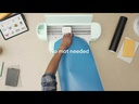 Cricut Vinylfolie Smart Permanent Shimmer 33 x 91 cm, Rot