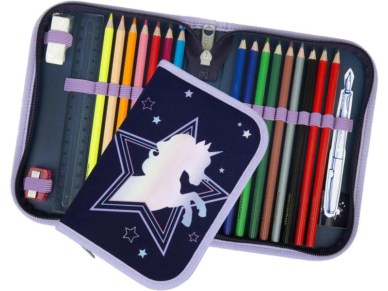 Scooli Schulthek-Set 5-teilig Einhorn
