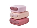 BioLoco Lunchbox Mini Square Rosa