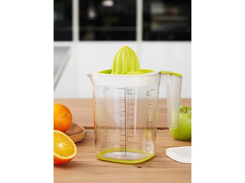 Rotho Messbecher Loft 15 dl, Transparent/Weiss