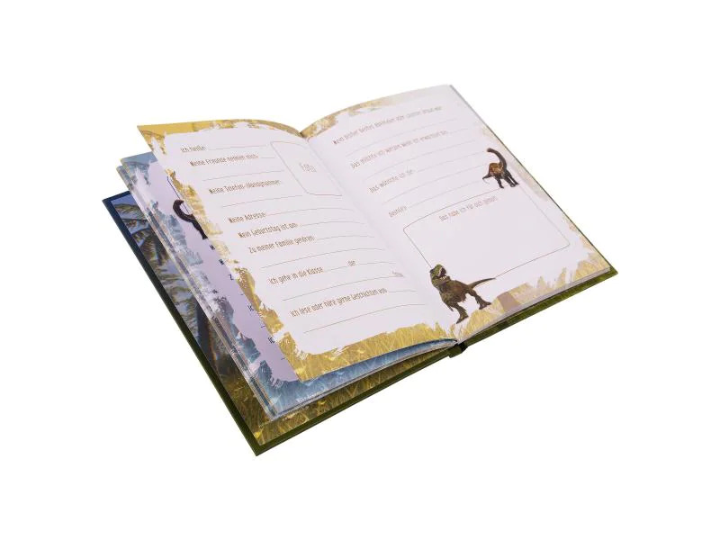 Goldbuch Freundebuch T-Rex