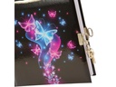 Goldbuch Tagebuch Schmetterling