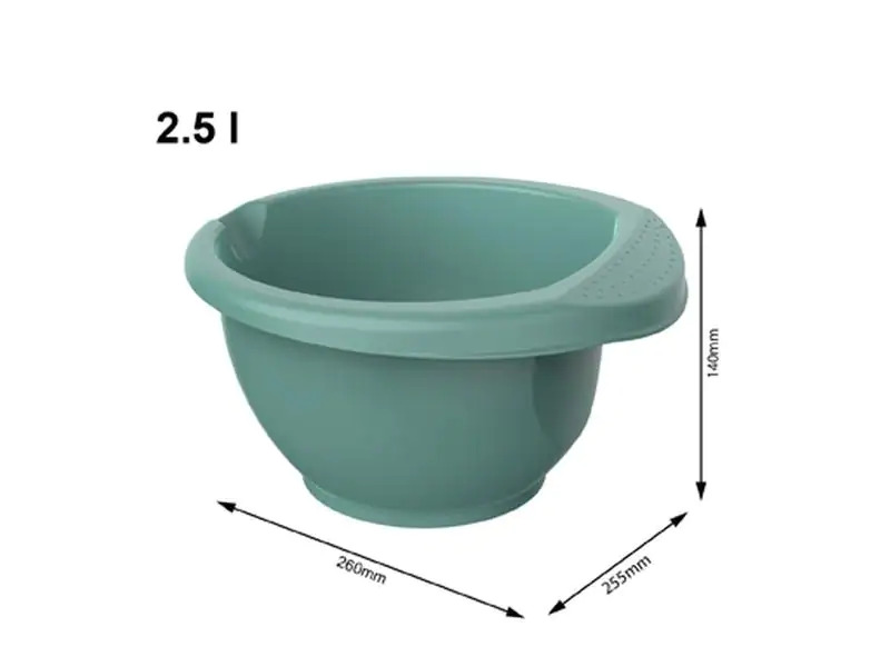 Rotho Rührschüssel Onda 2.5 l, Grün