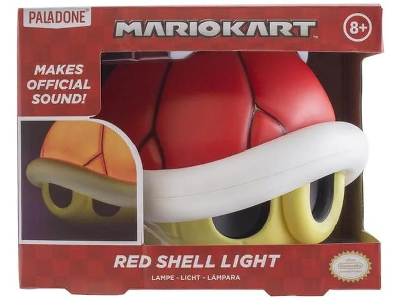 Paladone Dekoleuchte Mario Kart Roter Panzer