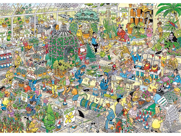 Jumbo Puzzle Das Gartencenter