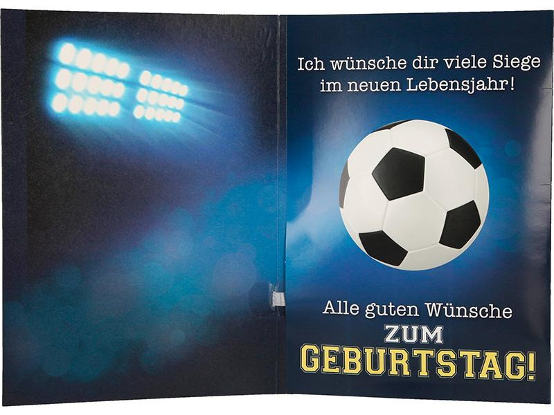Depesche Musikkarte Das Leben ist wie ein Fussball-Spiel...