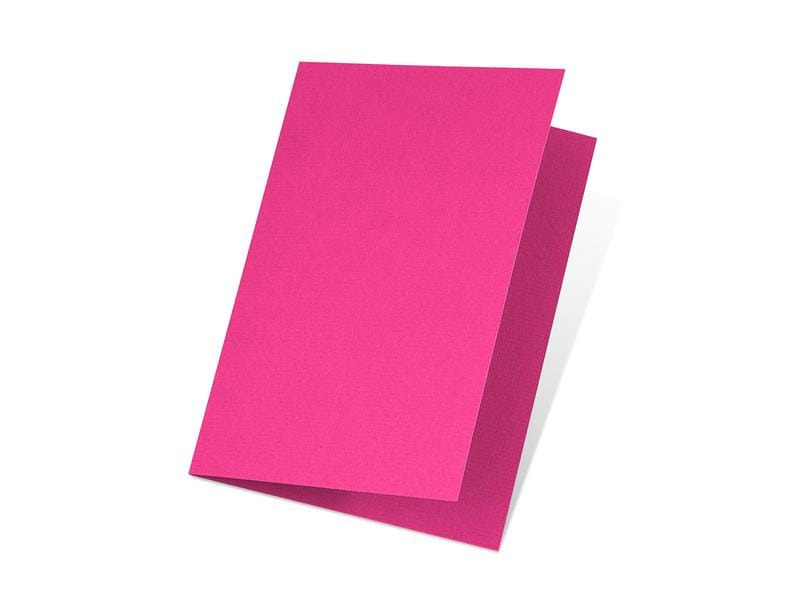 Artoz Blankokarte 1001, A5, 5 Blatt, Fuchsia