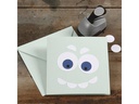 Creativ Company Blankokarte 15 x 15 cm 50 Sets, Mehrfarbig