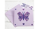 Creativ Company Blankokarte 15 x 15 cm 50 Sets, Mehrfarbig