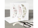 Creativ Company Blankokarte 15 x 15 cm 50 Sets, Mehrfarbig