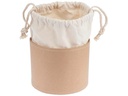 Glorex Kartoffelsack in Pappbox, 15 cm, Nature/Weiss