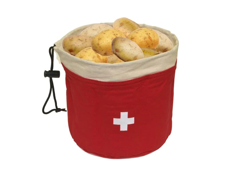 Heidi Cheese Line Kartoffelsack Suisse Rot