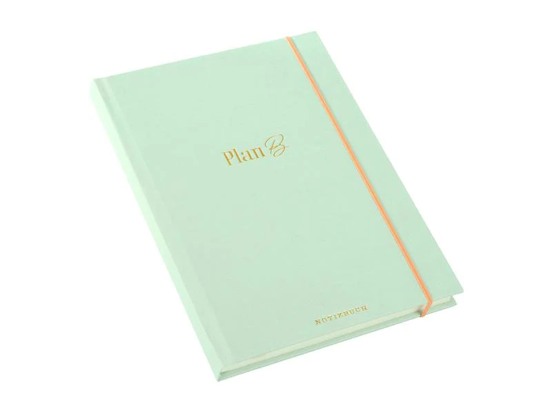 Goldbuch Notizbuch Plan B A5, Dot, Grün