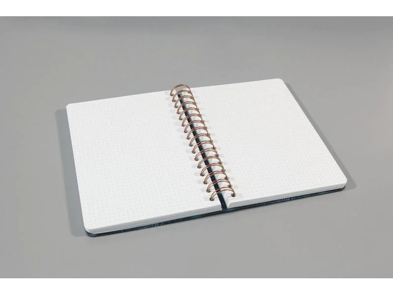 Jolie Notizbuch Sweet Dots A5, Dot, Weiss/Schwarz/Rosa/Gold