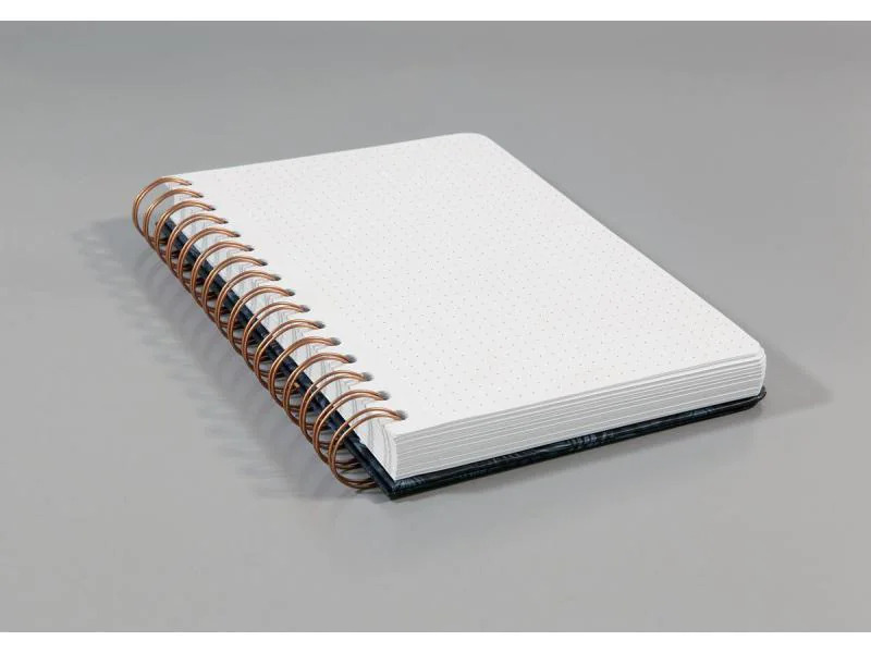 Jolie Notizbuch Sweet Dots A5, Dot, Weiss/Schwarz/Rosa/Gold