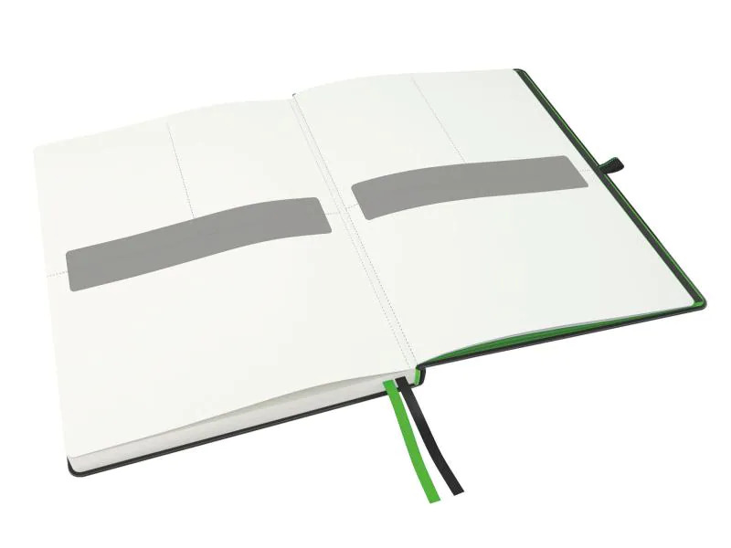 Leitz Notizbuch A4, Liniert, Schwarz