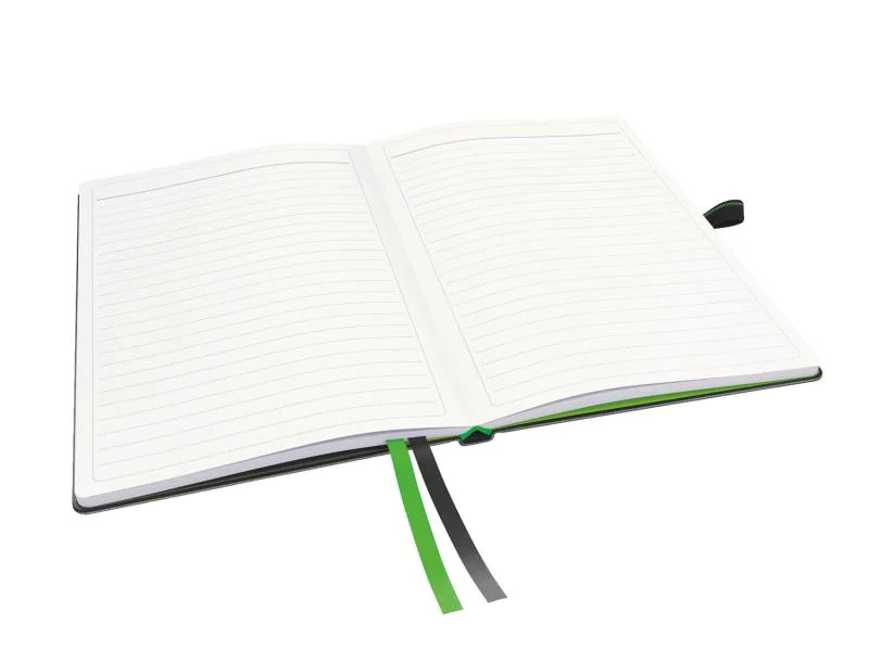 Leitz Notizbuch A5, Liniert, Schwarz