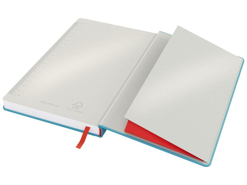 Leitz Notizbuch Cosy 14.8 x 21 cm, Kariert, Blau