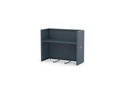 Herstera Pflanzentrog Divider Planter 40, 100 x 40 x 80 cm, Anthrazit