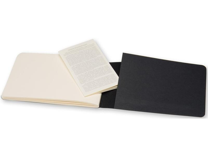 Moleskine Notizbuch A6 Blanko, Schwarz