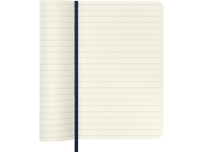 Moleskine Notizbuch A6 Softcover Liniert Saphier