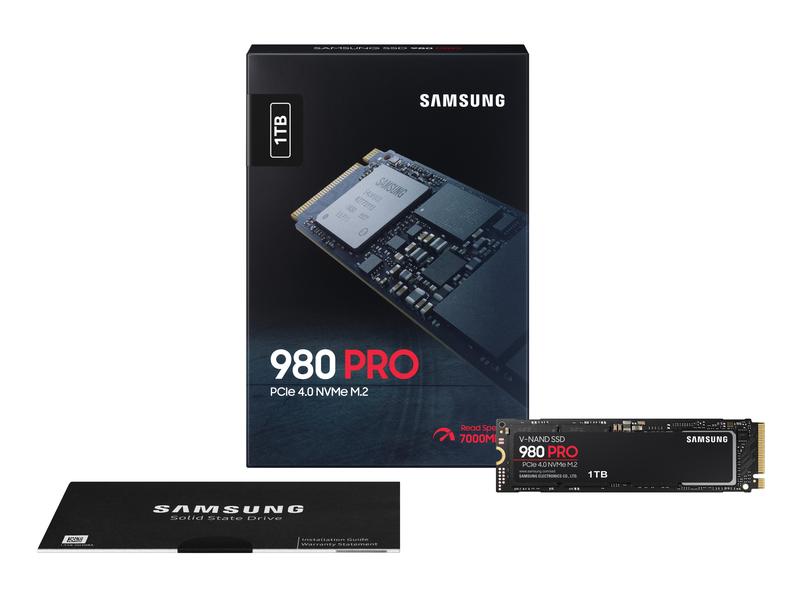 Samsung SSD 980 PRO NVMe M.2 2280 1 TB