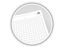 Oxford Notizheft International Activebook, A4 +, Kariert, Grau