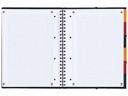Oxford Notizheft International Organiserbook, A4 +, Kariert, Grau