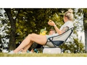 Trekony Campingstuhl Tief Grau