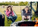 Trekony Campingstuhl Tief Grau