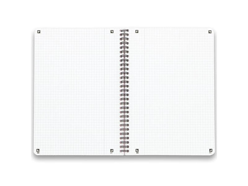 Oxford Notizheft Touch Collegeblock , B5, Kariert, Rosa