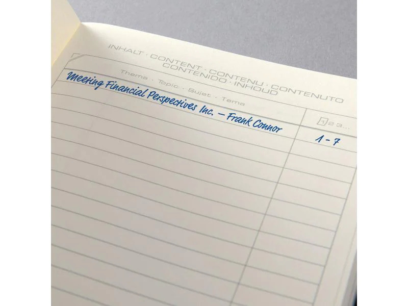 Sigel Notizbuch Conceptum A5, Kariert, Dunkelgrau