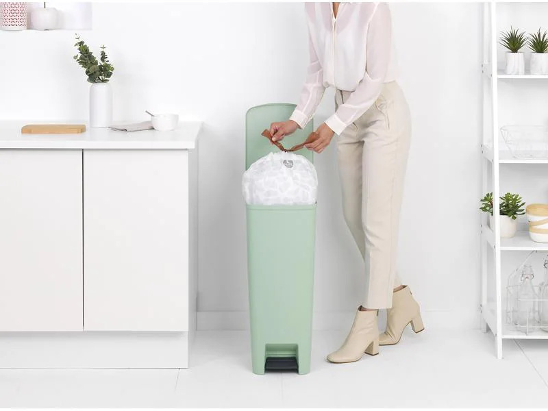 Brabantia Abfalleimer StepUp 40 l, Hellgrün