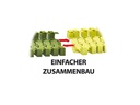 Amewi Magic Traxx Mega Set Dino-Park mit Tunnel, 374-teilig