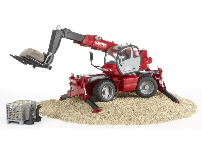 Bruder Spielwaren Baustellenfahrzeug Manitou Teleskoplader MRT 2150