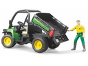 Bruder Spielwaren Landwirtschaftsfahrzeug John Deere Gator 8550 mit Fahrer