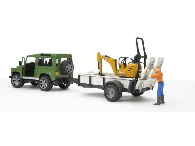 Bruder Spielwaren Off-Road Fahrzeug Land Rover Defender