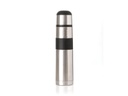 BergHOFF Thermoskanne Orion Line 1000 ml, Schwarz-Silber